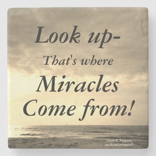 SUCHEN STEINUNTERSETZER (Vorderseite)