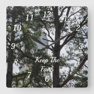 Suchen und finden Sie mich Wall Clock Quadratische Wanduhr