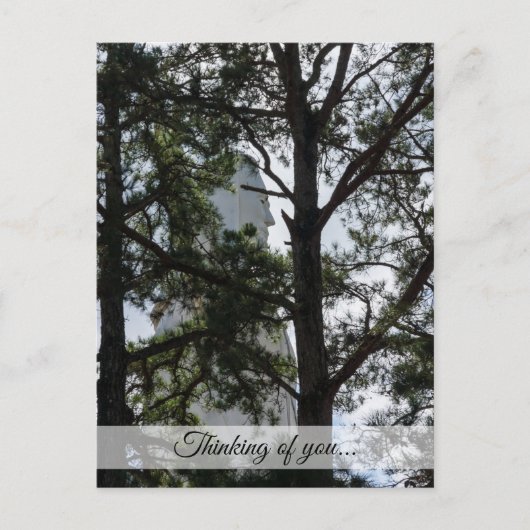 Suchen und Sie werden das Denken über Ihre Postkar Postkarte (Vorderseite)