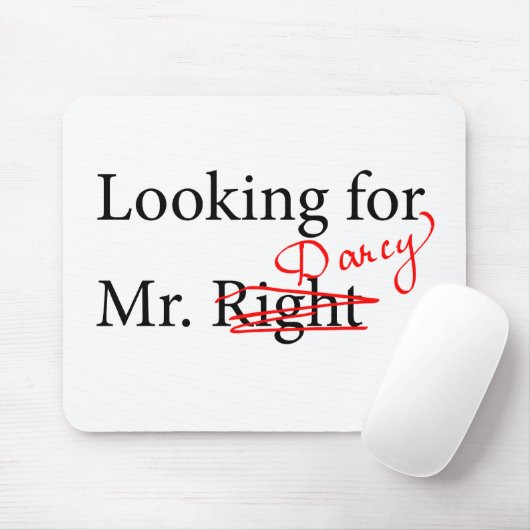 Suchen von Herrn Darcy Mousepad (Mit Mouse)