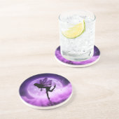 Suchender Serenity-Fee-Untersetzer Sandstein Untersetzer (Seite)