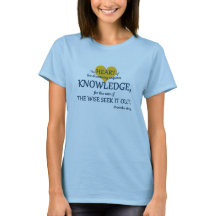 Suchendes Wissenscripture-Shirt
