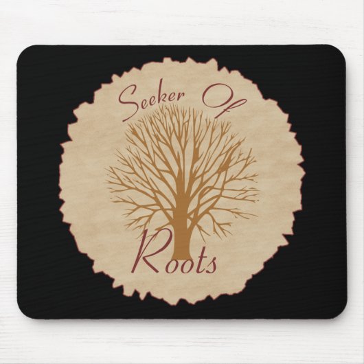 Sucher der Wurzeln Mousepad (Vorne)