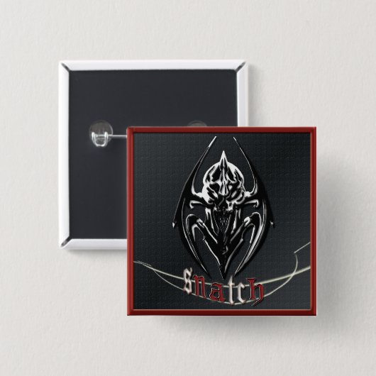 SUCHER-GRAFISCHER THEMA-KNOPF BUTTON (Vorne & Hinten)