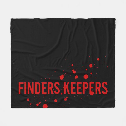 Sucher-Wächter Fleecedecke (Vorderseite (Horizontal))