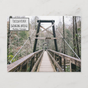 Suches, Georgia Weiß wunderbar GA Toccoa Postkarte