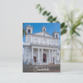 Suchitoto, El Salvador Kathedrale Postkarte (Stehend Vorderseite)