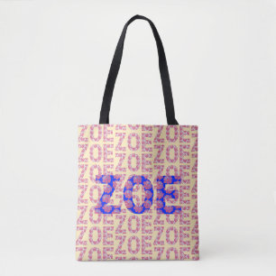 Suchname-Muster Tasche