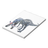Suchomimus Dinosaurier aß einen Hai Notizblock (Rotiert)