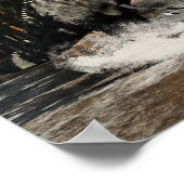 Suchomimus Dinosaurier fischen Fisch und Hai Poster (Ecke)