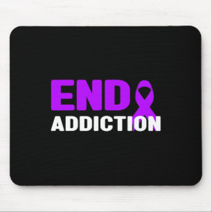 Sucht beenden - Suchtbewusstsein Mousepad