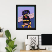 Sucht in unwiderstehlichem Poster (Heimbüro)