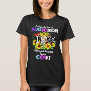 Sucht Mine Sei Kühe Kuh T-Shirt