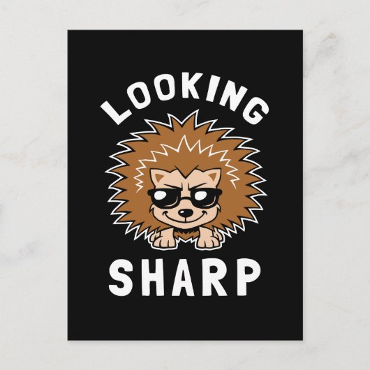 Sucht Sharp Postkarte (Vorderseite)