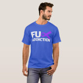 Sucht-Überdosierungsbewusstsein Langarm T-Shirt (Vorne ganz)