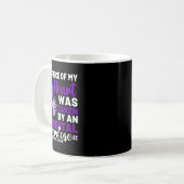 Suchtbewusstsein Drogenabhängigkeit Überdosierungs Kaffeetasse (Vorderseite Links)