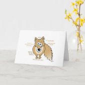 Suchterfolg Glückwunsch. Spaß Karte (Gelbe Blume)