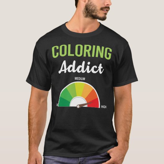Suchtfarben T-Shirt (Vorderseite)