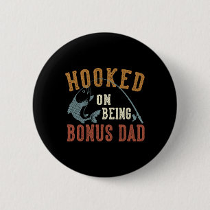 Süchtig aufs Bonus-Daddy-Sein Vatertag Angel- Button