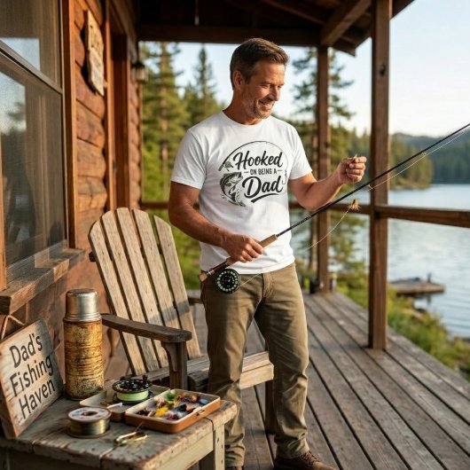 Süchtig aufs Väterleben T-Shirt