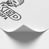 süchtig danach, Großvater zu sein Geschenkpapier (Ecke)
