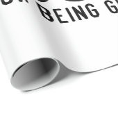 süchtig danach, Großvater zu sein Geschenkpapier (Rolleneckpunkt)