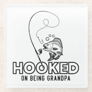 süchtig danach, Großvater zu sein Glasuntersetzer