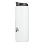 Süchtig danach, Opa zu sein Thermosbecher (Nach rechts gedreht)