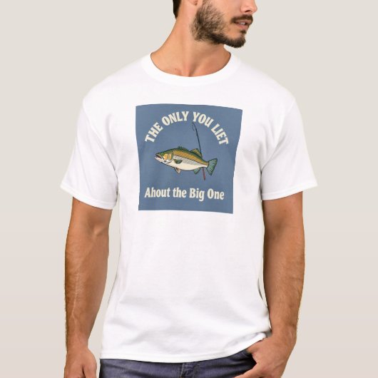 Süchtig nach Angeln T-Shirt (Vorderseite)