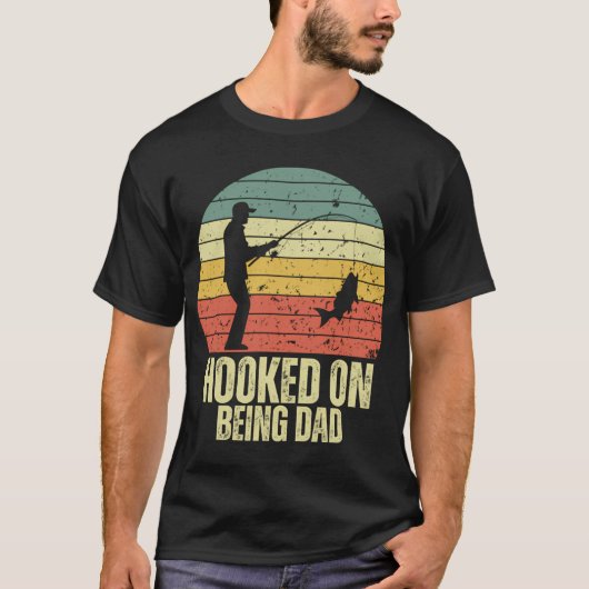 Süchtig nach Dad-Sein T-Shirt (Vorderseite)