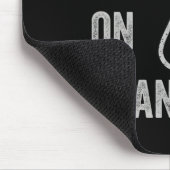 Süchtig nach Enkelkindern lustiger Großelternteil Mousepad (Ecke)