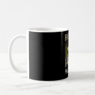 Süchtig nach Frieden und Stille lustiger Angel-Fro Kaffeetasse