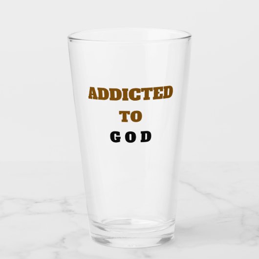 SÜCHTIG NACH GOTT GLAS (Vorderseite)