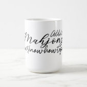 Süchtig nach Mahjong Tasse (Mittel)