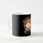 Süchtig nach Ramen Kaffeetasse (Vorderseite Links)