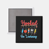 Süchtig nach Schule süße Ersttagsschulmaterialien Magnet (Vorderseite/Rückseite)
