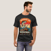 Süchtig Nach Wochenenden T-Shirt (Vorne ganz)