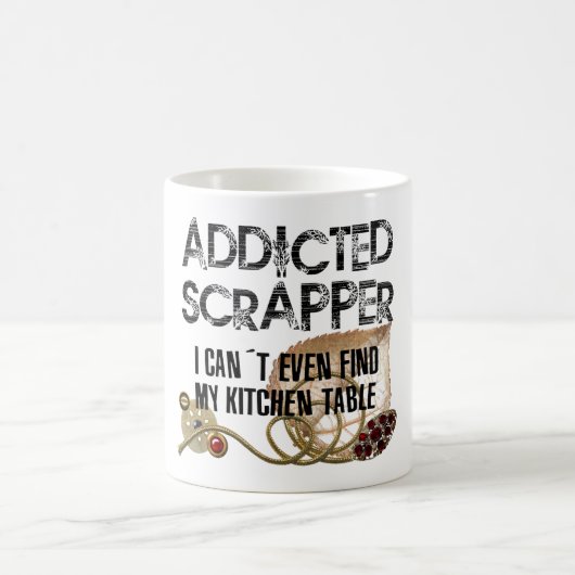Süchtiger Scrapper Kaffeetasse (Mittel)