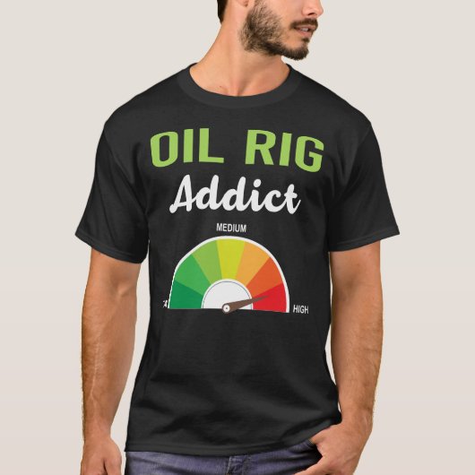 Suchtöl-Rippe Roughneck Offshore T-Shirt (Vorderseite)