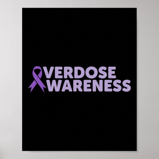 Suchtstoff Erholung Überdosierung Bewusstsein Poster (Vorne)