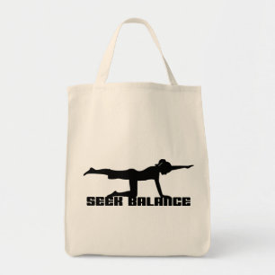 Suchvorgang-Balancen-Yoga-Geschenk Tragetasche