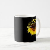 Suck It Up Buttercup Sunflower Kaffeetasse (VorderseiteRechts)