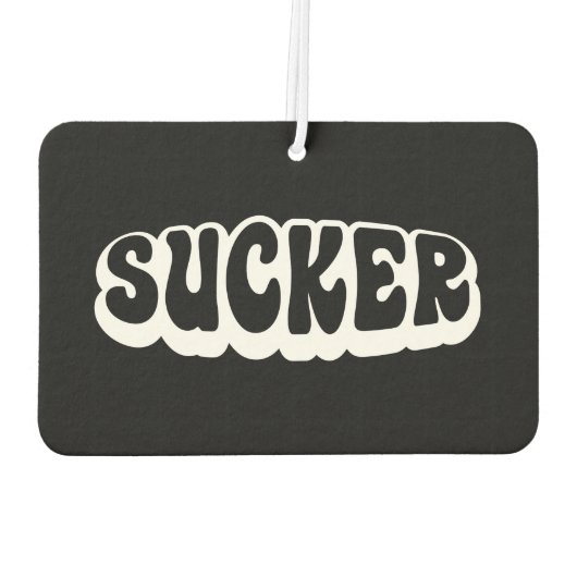 SUCKER AUTOLUFTERFRISCHER (Rückseite)