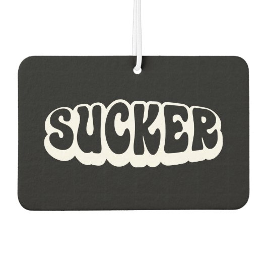 SUCKER AUTOLUFTERFRISCHER (Vorderseite)