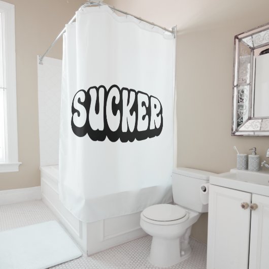 SUCKER DUSCHVORHANG (Beispiel)