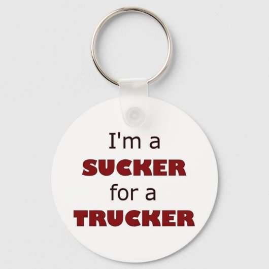 Sucker für einen LKW-Schlüsselanhänger Schlüsselanhänger (Vorderseite)