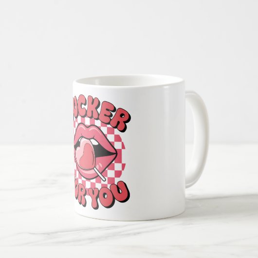 Sucker für Sie Kaffeetasse (VorderseiteRechts)