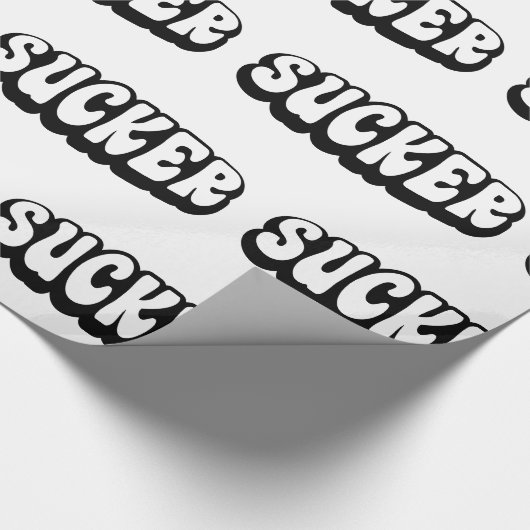 SUCKER GESCHENKPAPIER (Ecke)