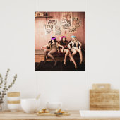 Sucker Punch Boudoir Blume Crown Poster (Küche)