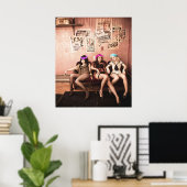 Sucker Punch Boudoir Blume Crown Poster (Heimbüro)